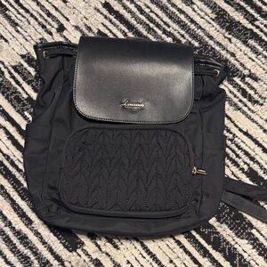 Black womens backpack